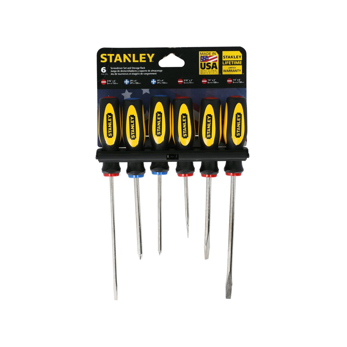 SCREWDRIVER SET 6PCS 60060 STANLEY STANLEY All Brands SACO Store